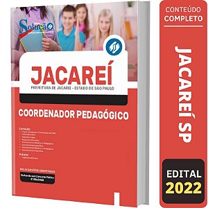 Apostila Prefeitura Jacareí SP - Coordenador Pedagógico