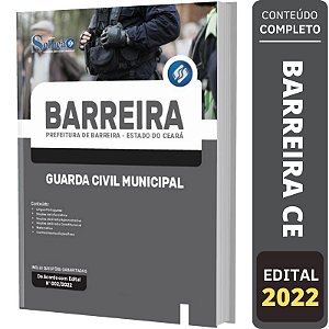 Apostila Prefeitura Barreira CE - Guarda Civil Municipal
