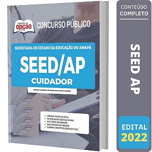 Apostila Concurso SEED AP - Cuidador