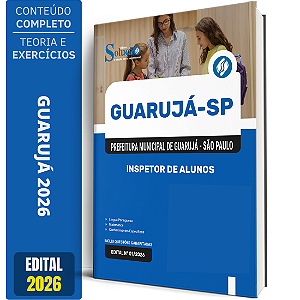 Apostila Prefeitura GUARUJÁ SP 2026 - Inspetor de Alunos