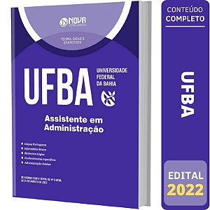 Apostila Concurso UFBA - Técnico Assistente em Administração