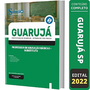 Apostila Prefeitura Guarujá SP - Professor 1 - Substituto