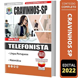 Apostila Prefeitura Cravinhos SP - Telefonista