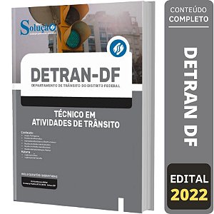Apostila DETRAN DF - Técnico em Atividades de Trânsito