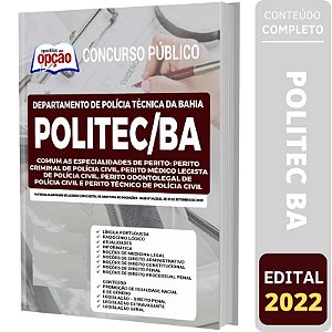 Apostila POLITEC BA - Comum às Especialidades de Perito