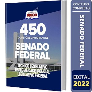 Caderno Senado Federal - Policial Legislativo Federal