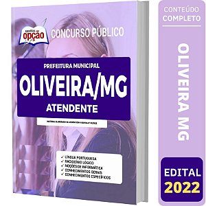 Apostila Concurso Oliveira MG - Atendente