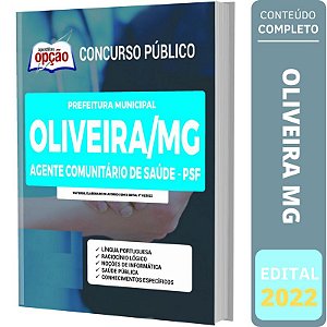 Apostila Concurso Oliveira MG - Agente Comunitário de Saúde