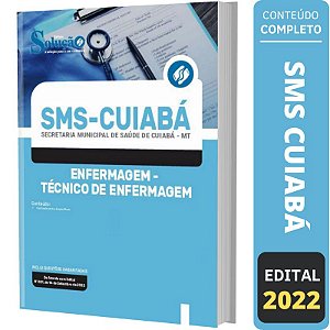 Apostila SMS Cuiabá MT - Enfermagem - Técnico de Enfermagem