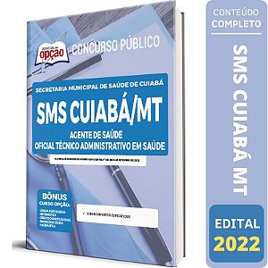 Apostila SMS Cuiabá MT - Oficial Técnico Administivo Saúde