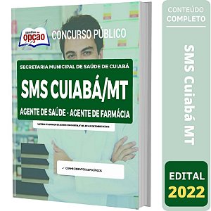Apostila Concurso SMS Cuiabá MT - Agente de Farmácia