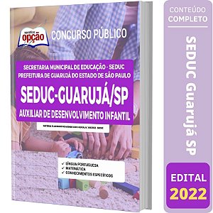 Apostila SEDUC Guarujá - Auxiliar Desenvolvimento Infantil