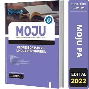 Apostila Moju PA - Professor MAG 2 - Língua Portuguesa