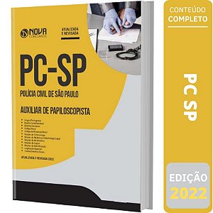 Apostila Concurso Pc Sp - Auxiliar De Papiloscopista