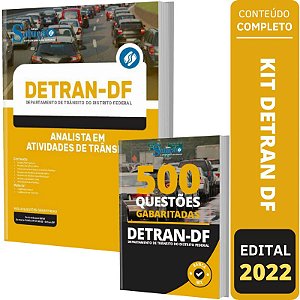 Kit Apostila DETRAN DF - Analista Atividades de Trânsito