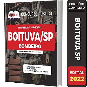Apostila Prefeitura Boituva SP - Bombeiro