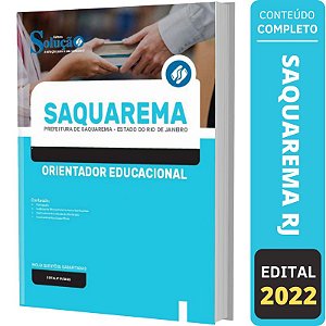 Apostila Prefeitura Saquarema RJ - Orientador Educacional
