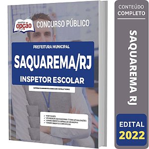 Apostila Concurso Saquarema RJ - Inspetor Escolar
