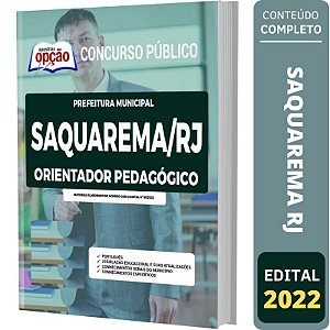 Apostila Concurso Saquarema RJ - Orientador Pedagógico