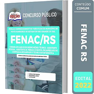 Apostila FENAC RS - Comum aos Cargos de Ensino Médio Técnico