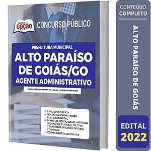 Apostila Alto Paraíso de Goiás - Agente Administrativo