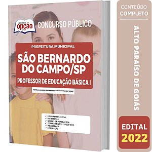 Apostila São Bernardo do Campo Professor Educação Básica 1