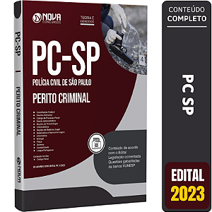 Apostila PC SP 2023 - Perito Criminal ( Nova Concursos )