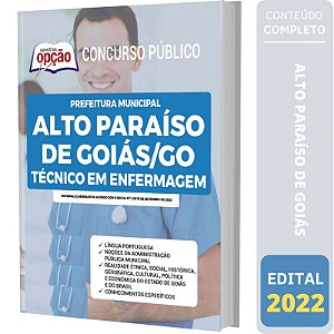 Apostila Alto Paraíso de Goiás GO - Técnico Enfermagem