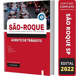 Apostila Concurso São Roque SP - Agente de Trânsito