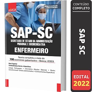 Apostila Concurso SAP SC - ENFERMEIRO
