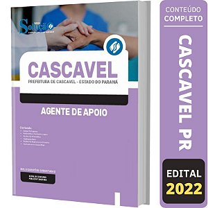 Apostila Prefeitura Cascavel PR - Agente de Apoio