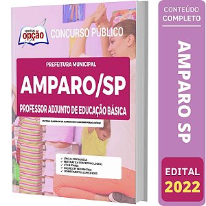 Apostila Amparo SP - Professor Adjunto de Educação Básica
