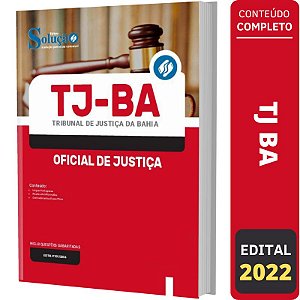 Apostila Concurso TJ BA - Oficial de Justiça