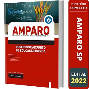 Apostila Amparo SP - Professor Adjunto Educação Básica