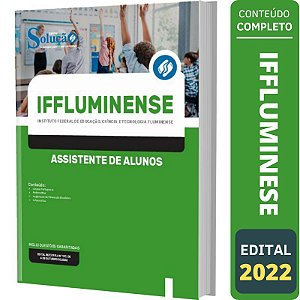 Apostila Concurso IFFluminense - Assistente de Alunos