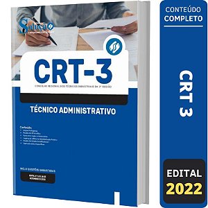 Apostila Concurso CRT 03 - Técnico Administrativo