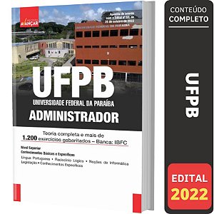 Apostila Concurso Ufpb - Administrador