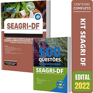 Kit Apostila SEAGRI DF Analista de Desenvolvimento + Testes