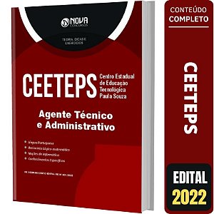 Apostila CEETEPS SP - Agente Técnico e Administrativo