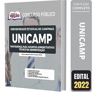 Apostila Concurso UNICAMP - Técnico em Administração