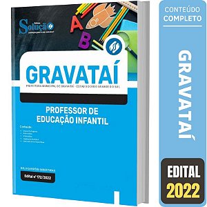 Apostila Gravataí RS - Professor de Educação Infantil