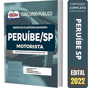 Apostila Prefeitura Peruíbe SP - Motorista