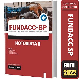Apostila Concurso FUNDACC SP - Motorista 2