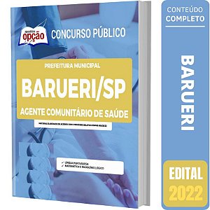 Apostila Barueri SP - Agente Comunitário de Saúde