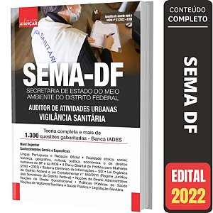 Apostila Concurso SEMA DF - VIGILÂNCIA SANITÁRIA