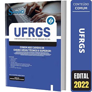 Apostila Concurso UFRGS - Comum Médio Técnico e Superior