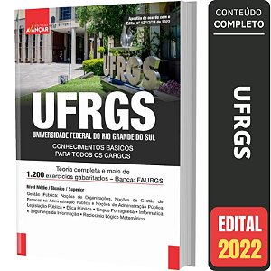 Apostila Ufrgs - Conhecimentos Básicos Para Todos Os Cargos