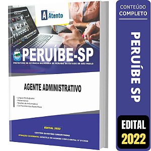 Apostila Prefeitura Peruíbe SP - Agente Administrativo