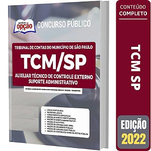 Apostila TCM SP - Auxiliar Técnico - Suporte Administrativo