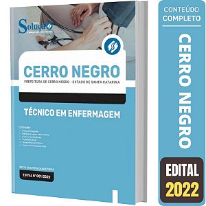 Apostila Prefeitura Cerro Negro SC - Técnico em Enfermagem